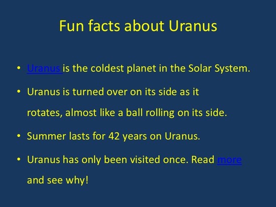 Solar System Fact About Uranus (page 2) - Pics about space