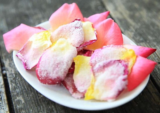 Candied Rose Petals – An Easy Valentine’s Day Dessert DIY ...
