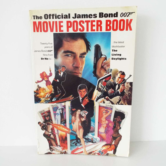 Items similar to Vintage 1987 The Official James Bond 007 ...