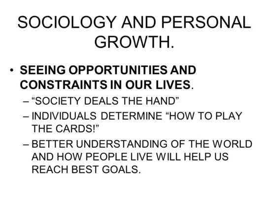 CHAPTER 1 SOCIOLOGY THE SYSTEMATIC STUDY OF HUMAN SOCIETY ...