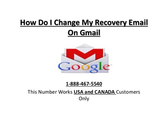 How Do I Change My Recovery Email On Gmail