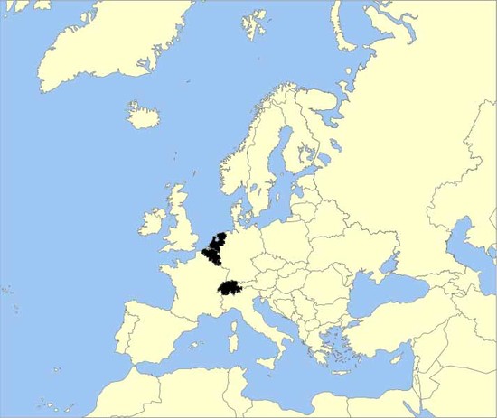 AREA D3 – Belgium, Liechtenstein, Luxembourg, Netherlands ...