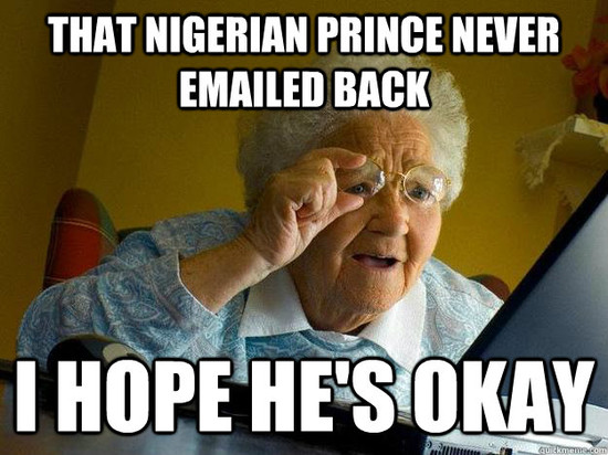 Why online scammers say they're Nigerian princes