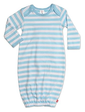 Amazon.com: Zutano Unisex-Baby Pastel Stripe Gown ...
