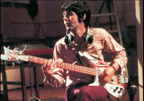 Why does Paul McCartney play bass guitar with a pick ...