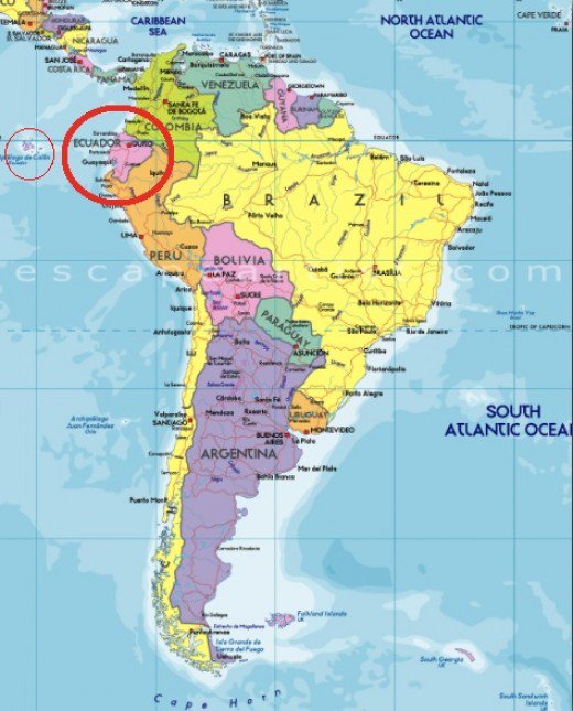 Where is Ecuador – World Map, Weltkarte, Peta Dunia, Mapa ...