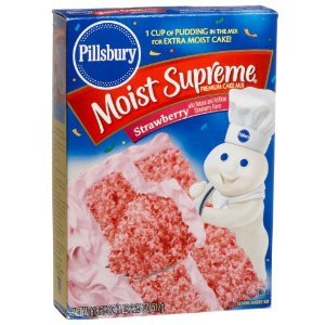 Amazon.com : Pillsbury Moist Supreme Strawberry Cake Mix ...