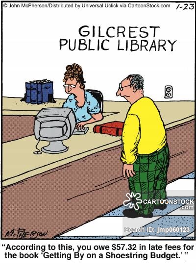 Library Cartoons and Comics - funny pictures from CartoonStock