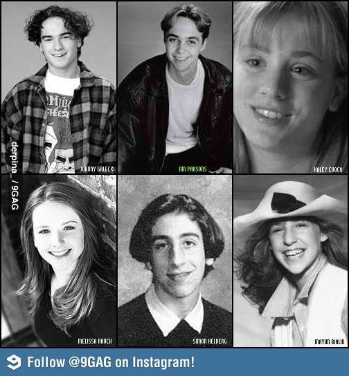 Big Bang Theory cast - the early years | Big Bang Theory ...