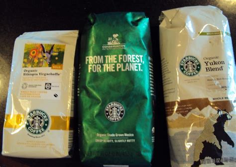 Organic coffees by Starbucks [Open thread ...