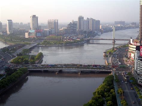 File:Juncture of three main rivers in Ningbo China.jpg ...