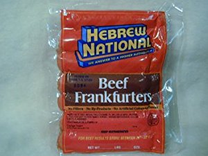 Amazon.com : Hebrew National Kosher Franks - 5 LB Bag ...