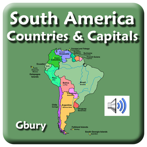 Amazon.com: South America Countries and Capital Cities ...