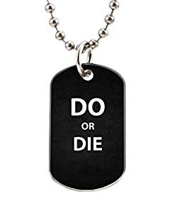 Amazon.com : Do or Die Customized Dog Tag Pet Tags dogtag ...
