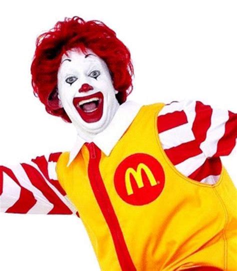 Ronald McDonald--he is a redhead after all...lol | Red On ...