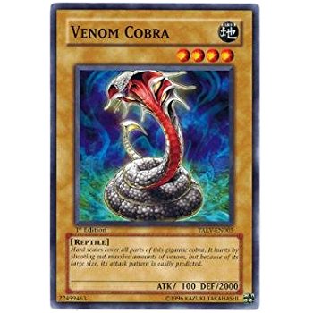 Amazon.com: Yu-Gi-Oh! - Venom Cobra (TAEV-EN005 ...