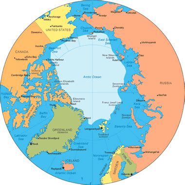 Who Owns the Arctic Ocean? | Arctic Ocean Maps