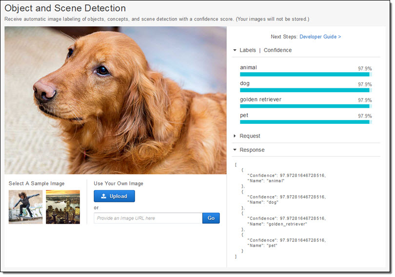 Amazon Rekognition – Image Detection and Recognition ...
