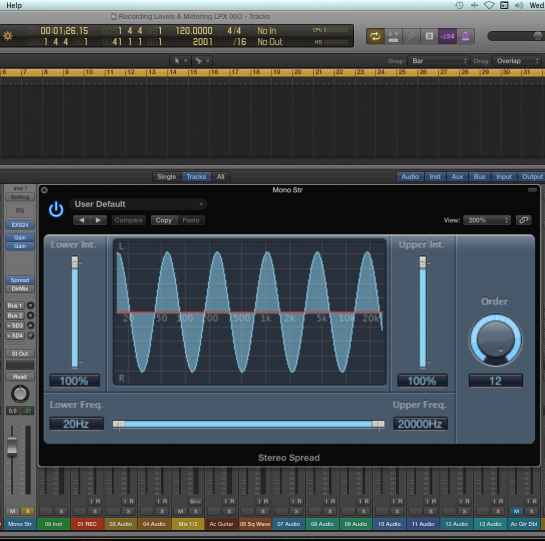Creating Stereo From Mono Tracks In Logic Pro X : Ask.Audio