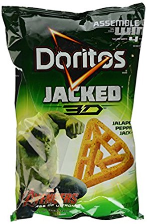 Amazon.com: Doritos Jacked 3D Tortilla Snacks, Jalapeno ...