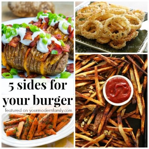 5 sides to go with your burger | Burgers, Bubba burgers ...