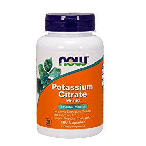 Amazon.com: NOW Potassium Citrate,180 Capsules: Health ...