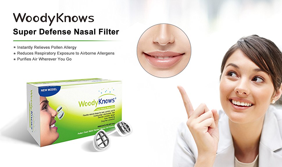 Amazon.com: WoodyKnows Super Defense Nose Nasal Filters ...
