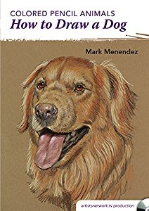 Amazon.com: Colored Pencil Animals - How to Draw a Dog ...