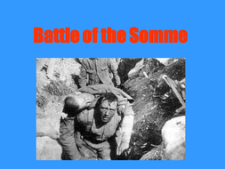 What happened in the Battle of the Somme? by Jrw1981 ...