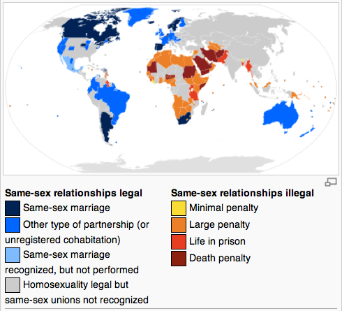Ten countries that were ahead of Washington on same-sex ...