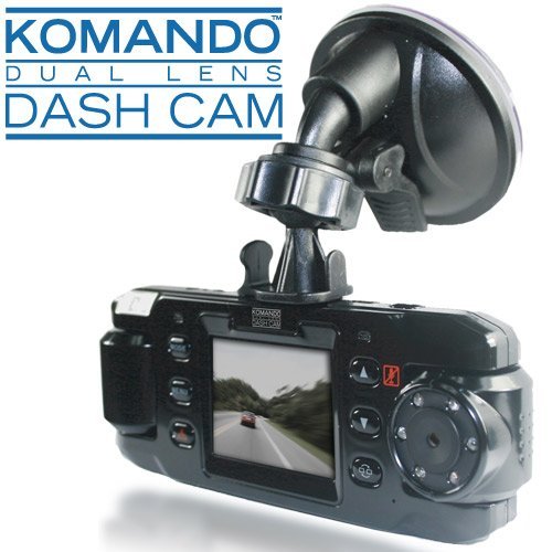 The Komando Dual Lens Dash Cam | Products for Automotive