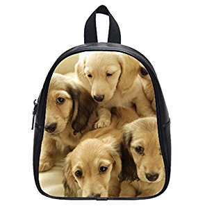 Amazon.com : dachshund lovely puppy dog wallpaper Backpack ...