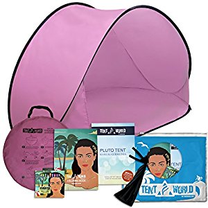 Amazon.com: Pluto Pink Beach Tent: An amazing accessory ...