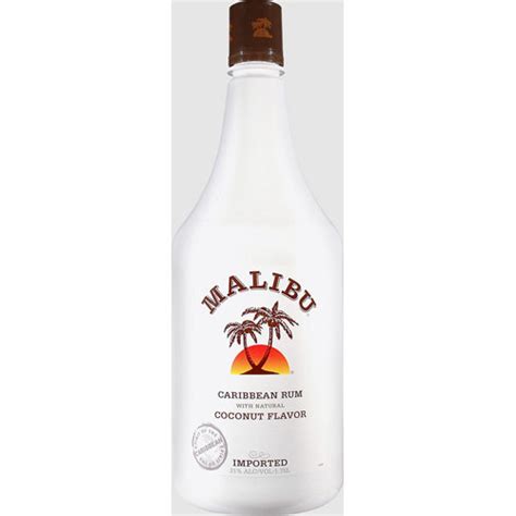 Malibu: Rum Malibu Coconut, 1.75 L - Walmart.com