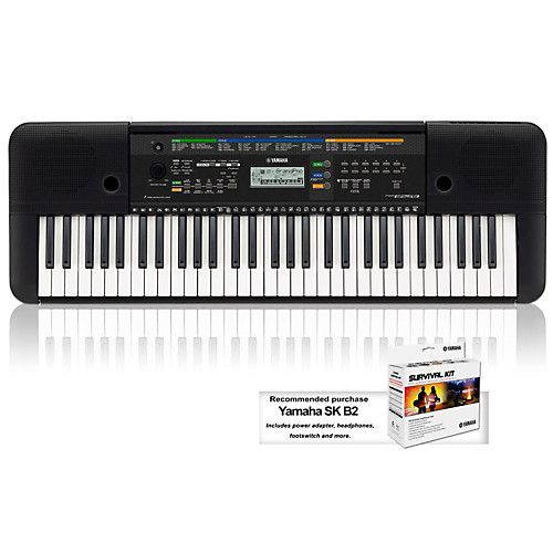 Yamaha PSRE253 61-Key Portable Keyboard Keyboard Only ...