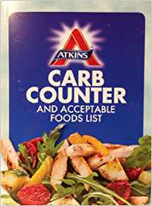 Atkins Comprehensive Carb Counter and Acceptable Food ...