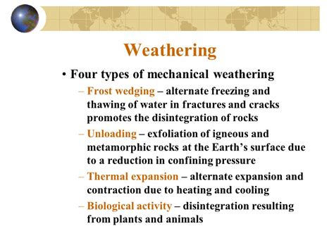 Chapter 5 Weathering and Soil - ppt video online download