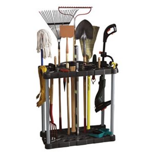 Amazon.com: Rubbermaid 5E28 Deluxe Tool Tower Rack with ...