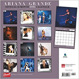 Ariana Grande 2016 Square 12x12 Bravado: Browntrout ...