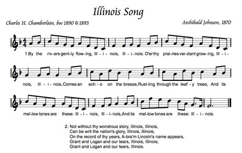 Illinois Songs - and Beyond - Beth's Notes
