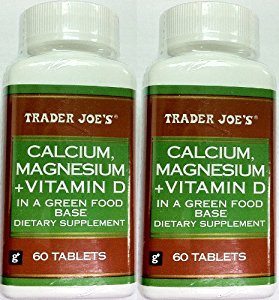 Amazon.com: Trader Joe's Calcium Magnesium + Vitamin D in ...