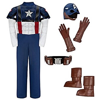 Amazon.com: Disney Captain America Costume for Toddler ...