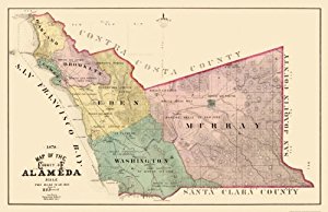 Amazon.com: ALAMEDA COUNTY CALIFORNIA (CA) LANDOWNER MAP ...