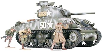 Amazon.com: Tamiya Models M4A3 Sherman Model Kit: Toys & Games