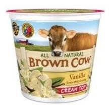 Brown Cow West Vanilla Smooth and Creamy Cream Top Whole ...