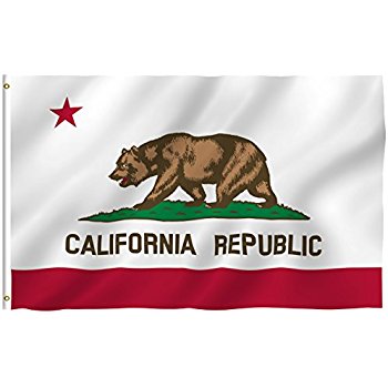 Amazon.com : California State Flag 3 x 5 NEW CA REPUBLIC ...