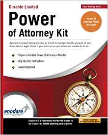 Durable Limited Power of Attorney Kit: Enodare ...