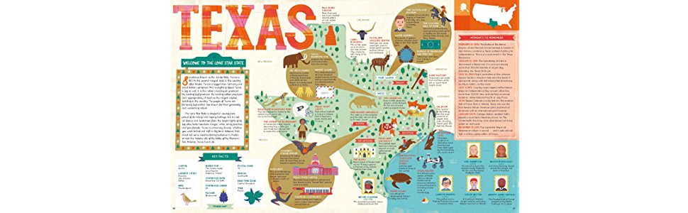 The 50 States: Explore the U.S.A. with 50 fact-filled maps ...