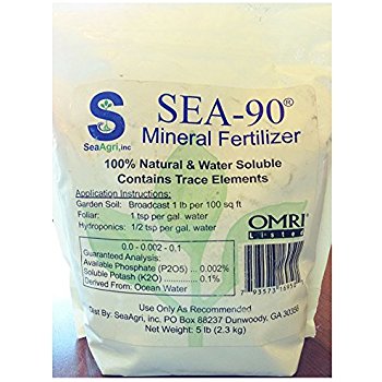 Amazon.com : SEA-90 Organic Fertilizer for Hydroponics ...