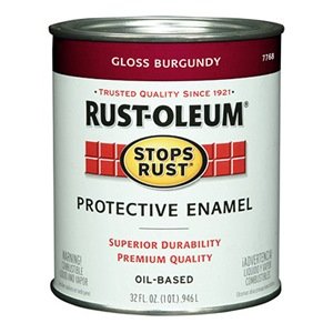Rust-Oleum 7768502 Stops Rust, 32 oz. Quart, Gloss ...
